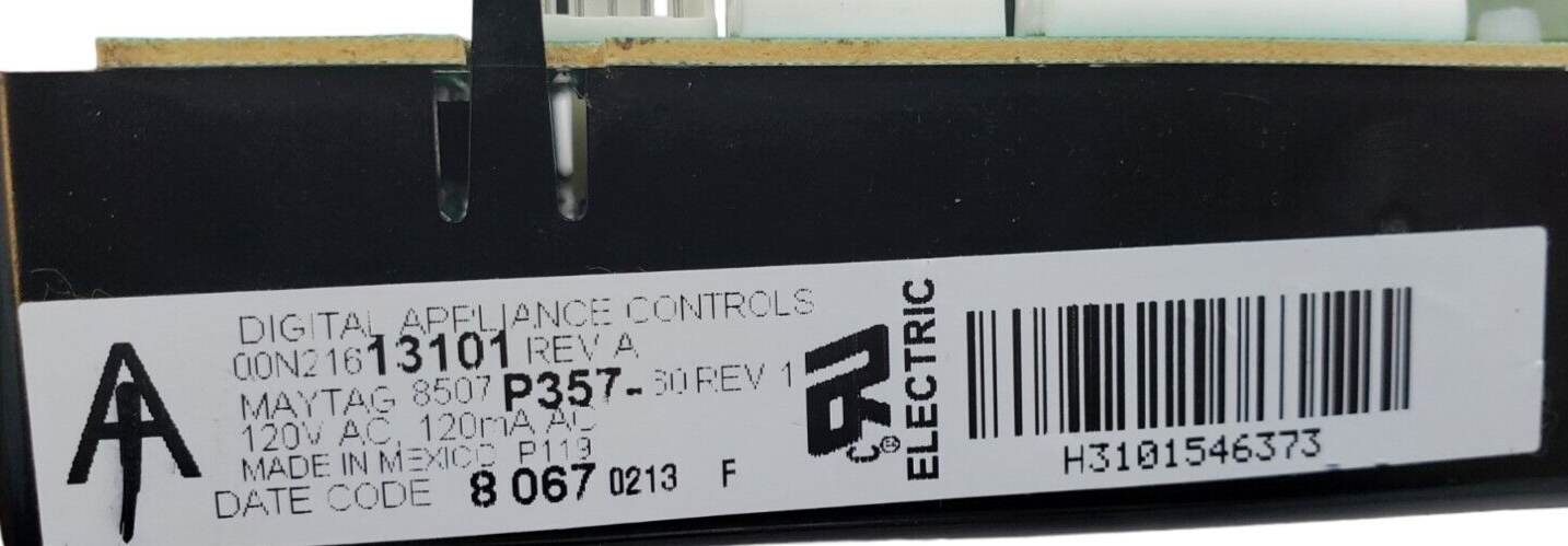 Genuine Maytag Oven Control Board 8507P357-60 Same Day Ship & *60 Days Warranty*