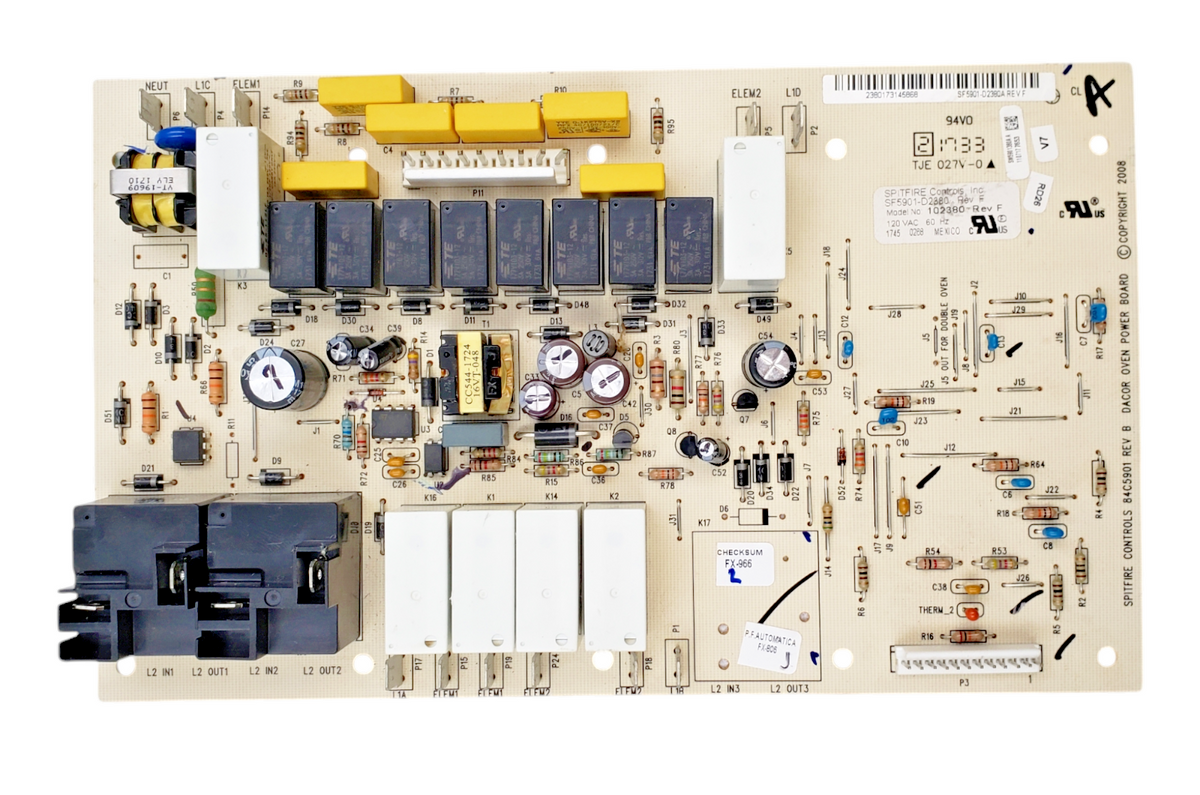 Genuine Dacor Range Control Board 102380 *Same Day Shipping & 60 Days Warranty**