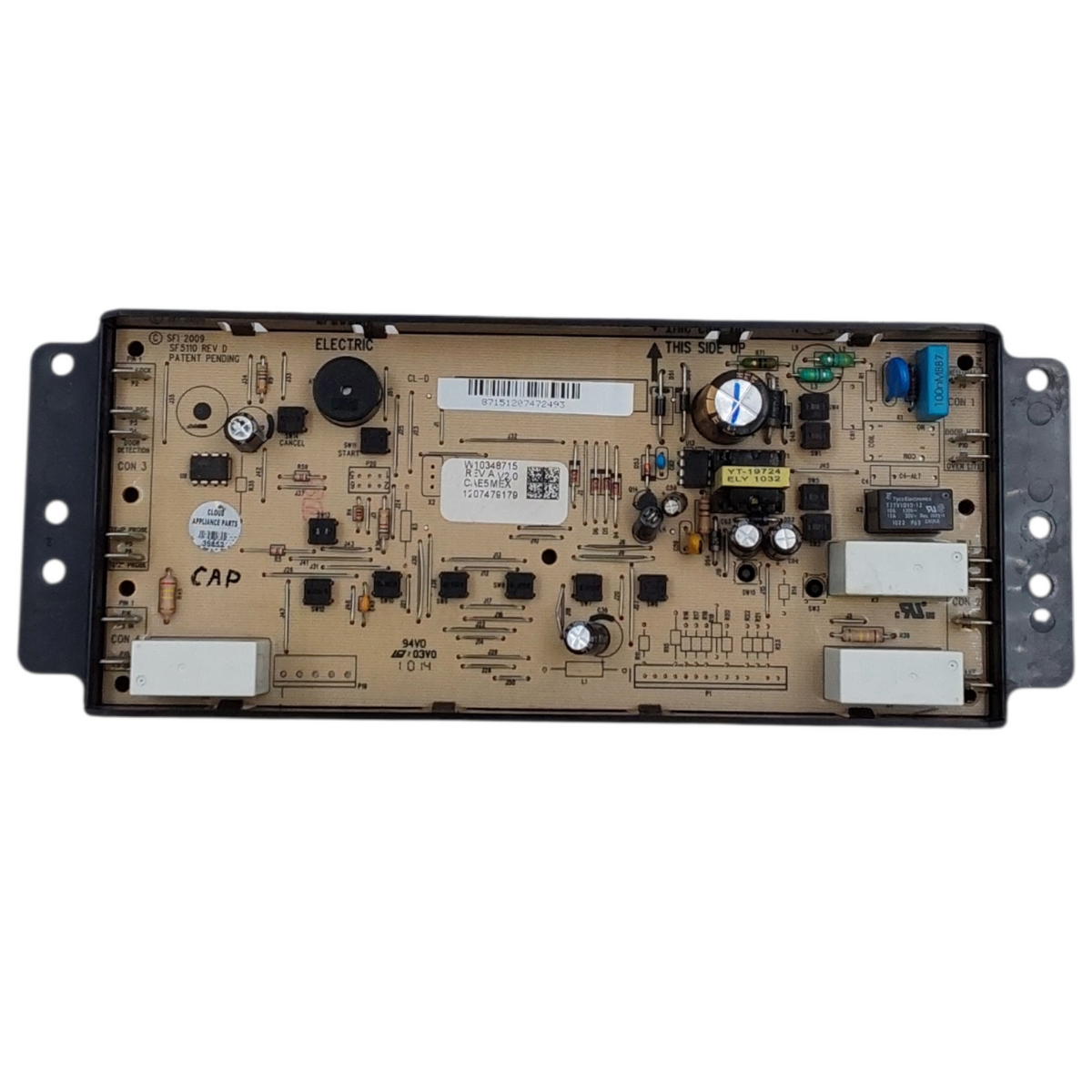 Whirlpool Genuine Range Control Board W10348715 Same Day Ship & 60 Days Warranty