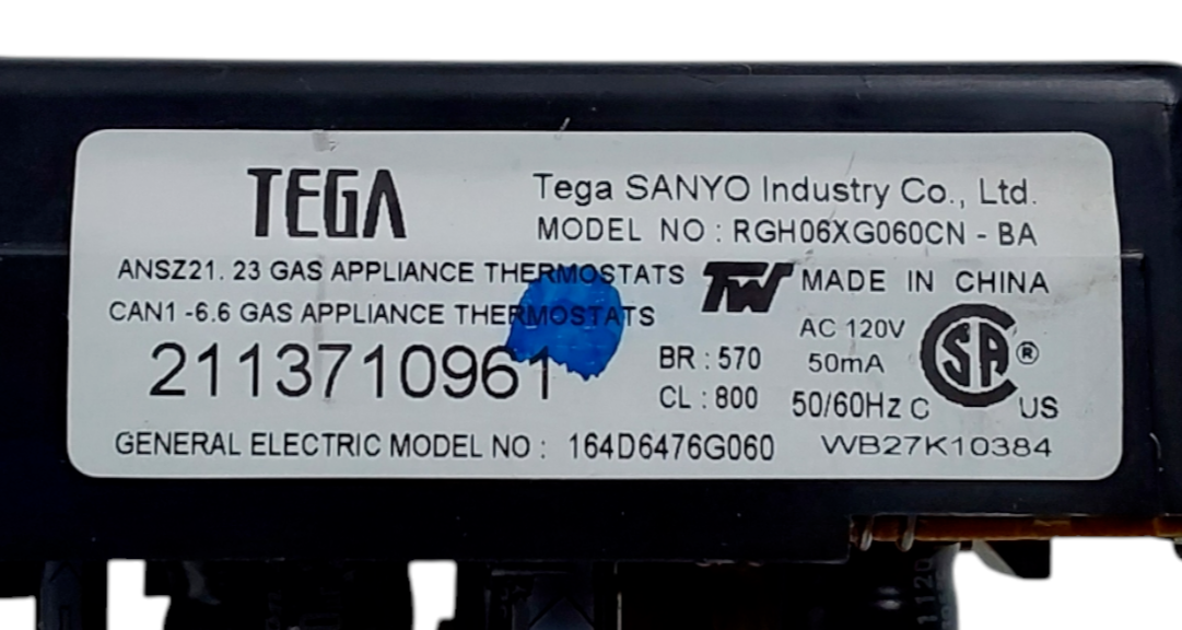 Genuine GE Range Control Board 164D6476G060 Same Day Shipping & 60 Days Warranty
