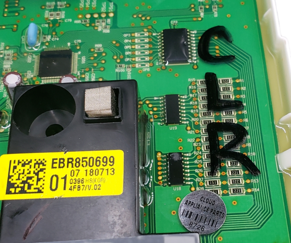 Genuine LG Dryer Control Board EBR85069901 Same Day Shipping & *60 Days Warranty