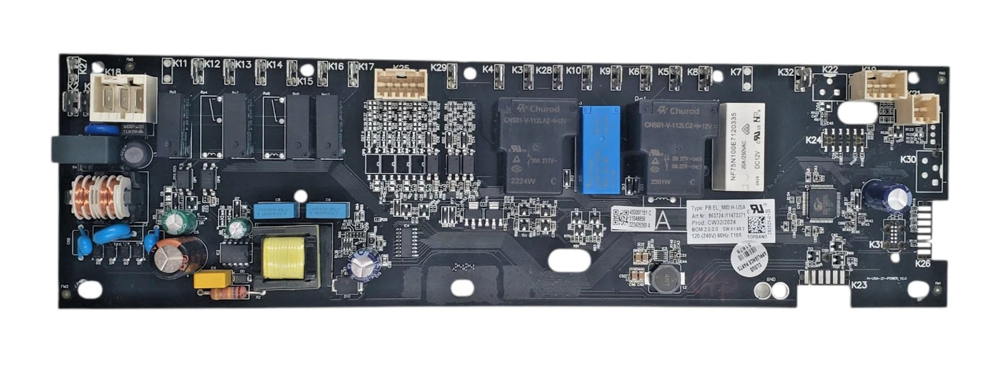 Genuine Hisense Range Control Board 863724 Same Day Shipping & 60 Days Warranty*